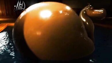 Glorias Anal Expansion! Anal Expansion!! Anal Expansion!!! A Huge Anal Booty Gets Splattered with Cum!