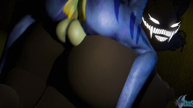 DaSharky3D gets Karelia Smiler all hot and bothered with his massive dick, as she rides him hard in this steamy hentai PORN video