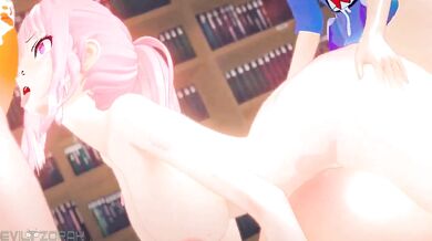 The Hentai Adventures of Ina, Kiara, Calli and Amelia with Guru the Magic Dragon!