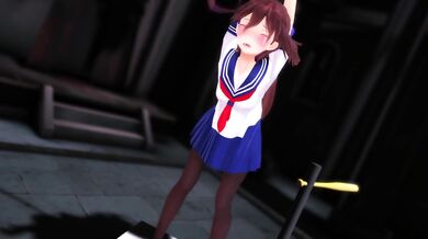 Rainy Day Bat Spanking: Hikari Gets a Hard Lesson