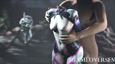 Sexy Mistress with a Chainsaw Slashes and Cuts Off Dvas Head (GameOverFM)