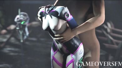 Sexy Mistress with a Chainsaw Slashes and Cuts Off Dvas Head (GameOverFM)