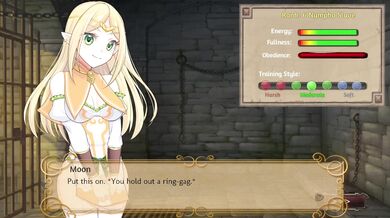 Swordmaiden Faye: A Soft yet Harsh Blowjob Dungeon Scene with an Elven Conquest