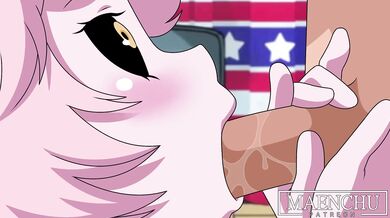 Watch Mina Ashido in a hot and steamy sex scene with her fellow Maenchu, Sero!