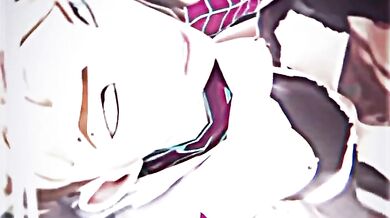 Watch as Spider Gwen (Gwen Stacy) is edited to create a whole new pornographic experience!