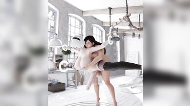 Tifa and 2B Sex Slaves in MilkyGirls