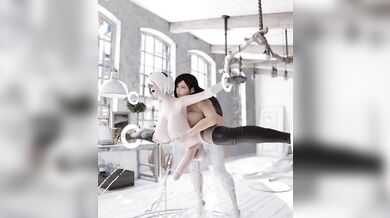 Tifa and 2B Sex Slaves in MilkyGirls