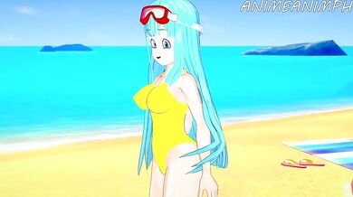 Goku and Marron: The Hentai Dragon Ball