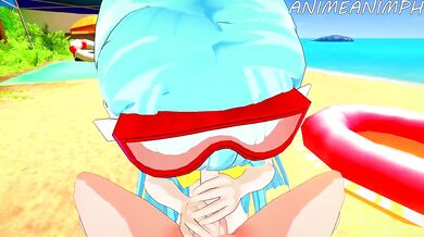 Goku and Marron: The Hentai Dragon Ball