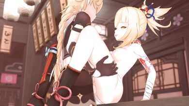 The Ugoira missionary position with the addition of a sirloin steak bone gag, where the male partner enters from behind