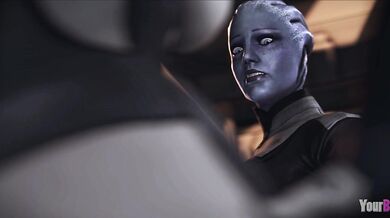 The Space Siren: Dr Eva Coróna and Liara in the Red Planet! - BigDong