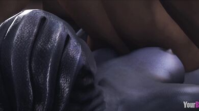 The Space Siren: Dr Eva Coróna and Liara in the Red Planet! - BigDong