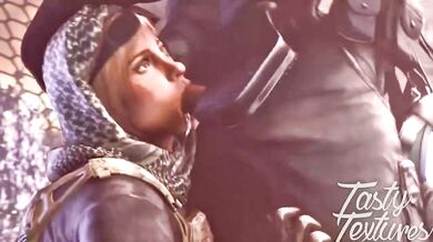 Wet and Wild with Rainbow Six Valkyrie Blowjobs - Taste Textures