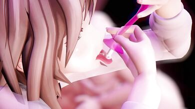 (Lovemax) Merla rides her customer while Melke eats cum from a condom