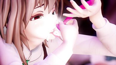 (Lovemax) Merla rides her customer while Melke eats cum from a condom