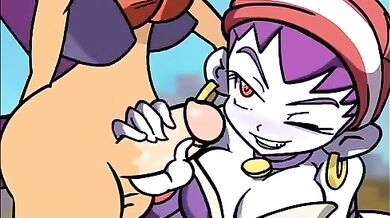 Busty Shantae: Horny Futa Hero (Starring Peachypop34)