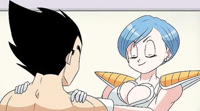 Vegeta Gets a Special Gift from Bulma [funsexydragonball] [Princess Vegeta]