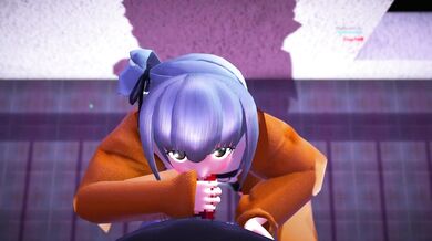 Sexy Schoolgirl Kasumi-chan Gives a Secret Back Alley Blowjob