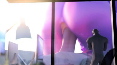 Japanese MILF and Her Sons Hunky Best Friend Get Down and Dirty in Pacifica City!