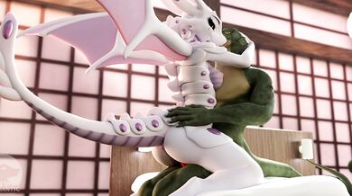 Watch as Waverly rides her furry lover like a wild stallion in this 4K60FPS furromantic porn video!