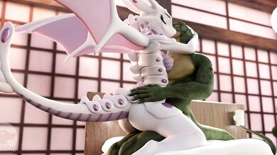 Watch as Waverly rides her furry lover like a wild stallion in this 4K60FPS furromantic porn video!