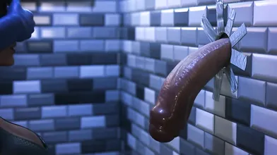 Sexy Salamander Ninja Catfight in the Batcave!