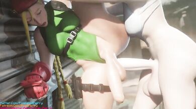 The Amazing Sex Life of a Cammy: Bouncing Dick and Pixel Perry in The Hottest Sex Scenes!