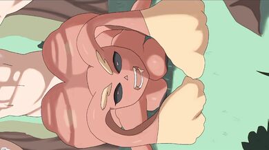 Lets have a 3-way with this bunny and its lollipop!