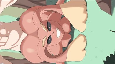 Lets have a 3-way with this bunny and its lollipop!