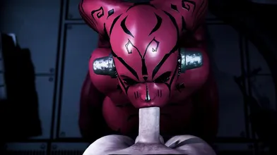 The Dark Lord of the Sith engages in a deep throating adventure that will leave you breathless!
