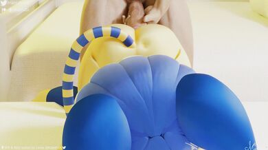 Animal Crossings Ankha gets a surprise 4K Hentai Porn video with sound