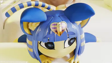 Animal Crossings Ankha gets a surprise 4K Hentai Porn video with sound
