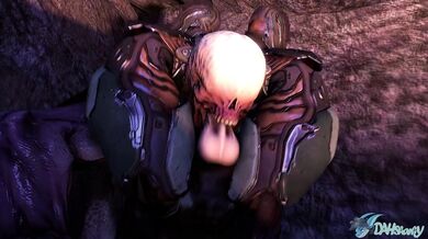 The Hell Knight is for*ced into deep throating the demonic lord, in a battle of pleasure and pain!