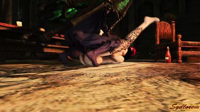 The Dragonborn: A Love Story Between Two Futas and a Succubus with a Horsecock