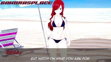 The titanic orgy of Erza and the fat man (Or you could just leave it as is, up to you)