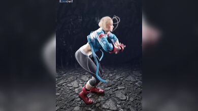 Jessica Rabbit Takes on a Chi-Chi-like Futanari