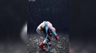 Jessica Rabbit Takes on a Chi-Chi-like Futanari