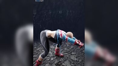 Jessica Rabbit Takes on a Chi-Chi-like Futanari