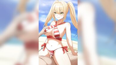 The Tragedy of Nero Claudius (in swimsuits) at the Tosaka Chicken Farm