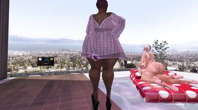 His Sisters Sexy Roommate Gets Banged in the Bathroom