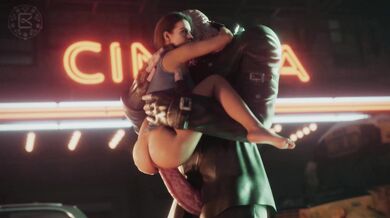 Jill gets screwed by her evil nemesis, Bomyman