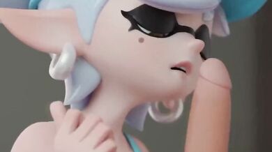 Splatoon HMV Backstage Fuck - Three Women in Love with a Sexy DJ!