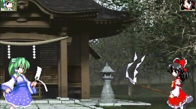 Mystic-eyed Demoness Makiko and her Futa Studs get down to Business!