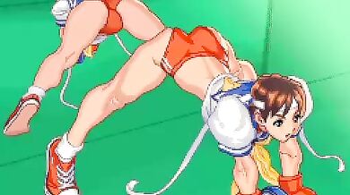 Sakura Bingo Tartes Workout Shirt BJ Blowjob Facial