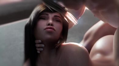 Watch as Cloud and Tifa have a steamy encounter in the shower, complete with hot tub action and plenty of lustful moaning