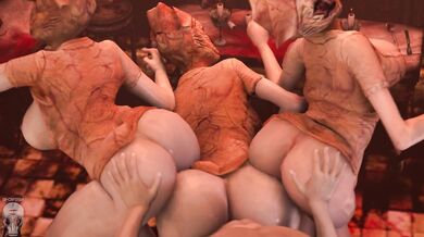 The 3 Bubble Head Nurses of Silent Hill