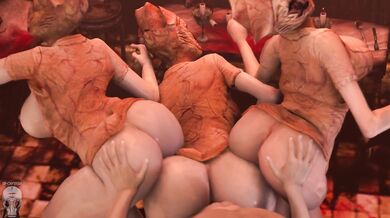 The 3 Bubble Head Nurses of Silent Hill