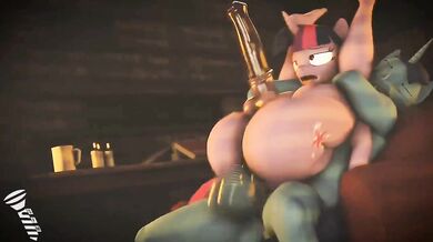The night light fucks the futa Twilight Sparkle in this hot hentai video