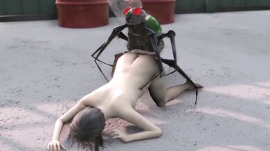 Gargantuan Flys Fertile Pollen Disrupts Blindfolded Teens Virginity, Leading to Unexpected Pregnancy in Lakeside House