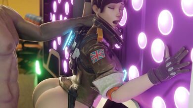 Machines of Desire: Tracer Gets F*cked Hard in the Nearby Vending Room